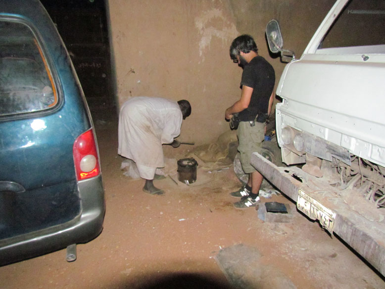 preparando el antimosquitos